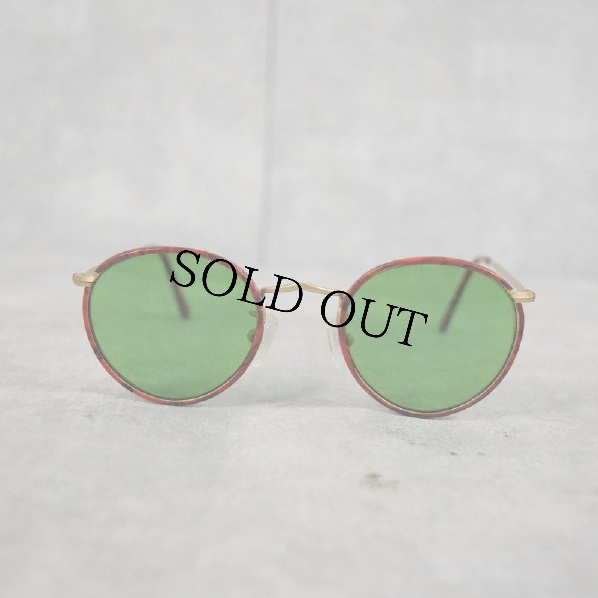 画像2: VINTAGE GIORGIO ARMANI ITALY製 カラーレンズ ラウンド サングラス (2)