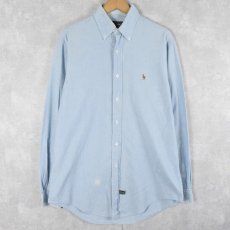 画像1: 80〜90's POLO COUNTRY Ralph Lauren ボタンダウン シャンブレーシャツ M (1)