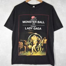 画像1: 2009 LADY GAGA ツアーTシャツ M (1)