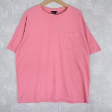 画像1: 90's POLO Ralph Lauren USA製 無地ポケットTシャツ L (1)