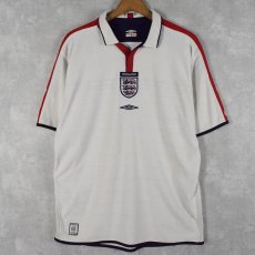 画像1: UMBRO England サッカーユニフォームシャツ L (1)