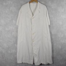 画像1: 【SALE】  〜60's EURO コットンガーゼ アトリエコート (1)