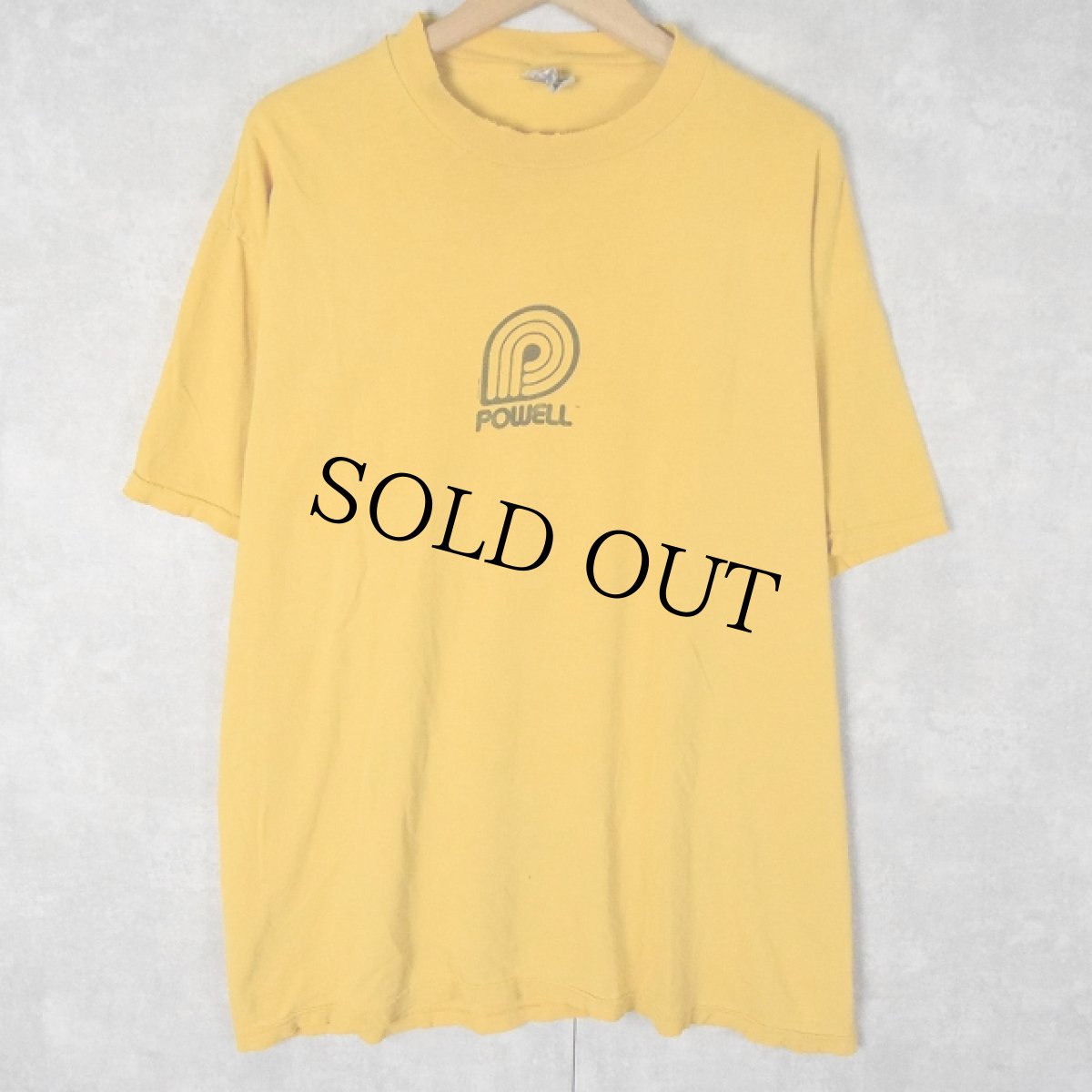 画像2: 90's  POWELL PERALTA ロゴプリントTシャツ XL (2)