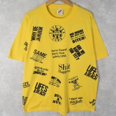 画像1: 【SALE】 90's USA製 マルチプリントTシャツ XL (1)