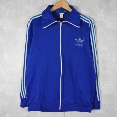 画像1: 80's adidas ロゴプリント トラックジャケット L (1)