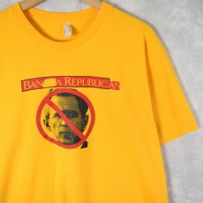 画像1: USA製 "BANA REPUBLICAN" パロディプリントTシャツ L (1)