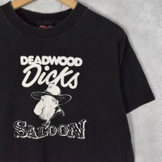 画像1: 90's Deadwood Dicks Saloon USA製 プリントTシャツ M (1)