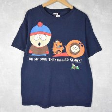 画像1: 90's SOUTH PARK "OH MY GOD! THEY KILLED KENNY!" キャラクタープリントTシャツ (1)