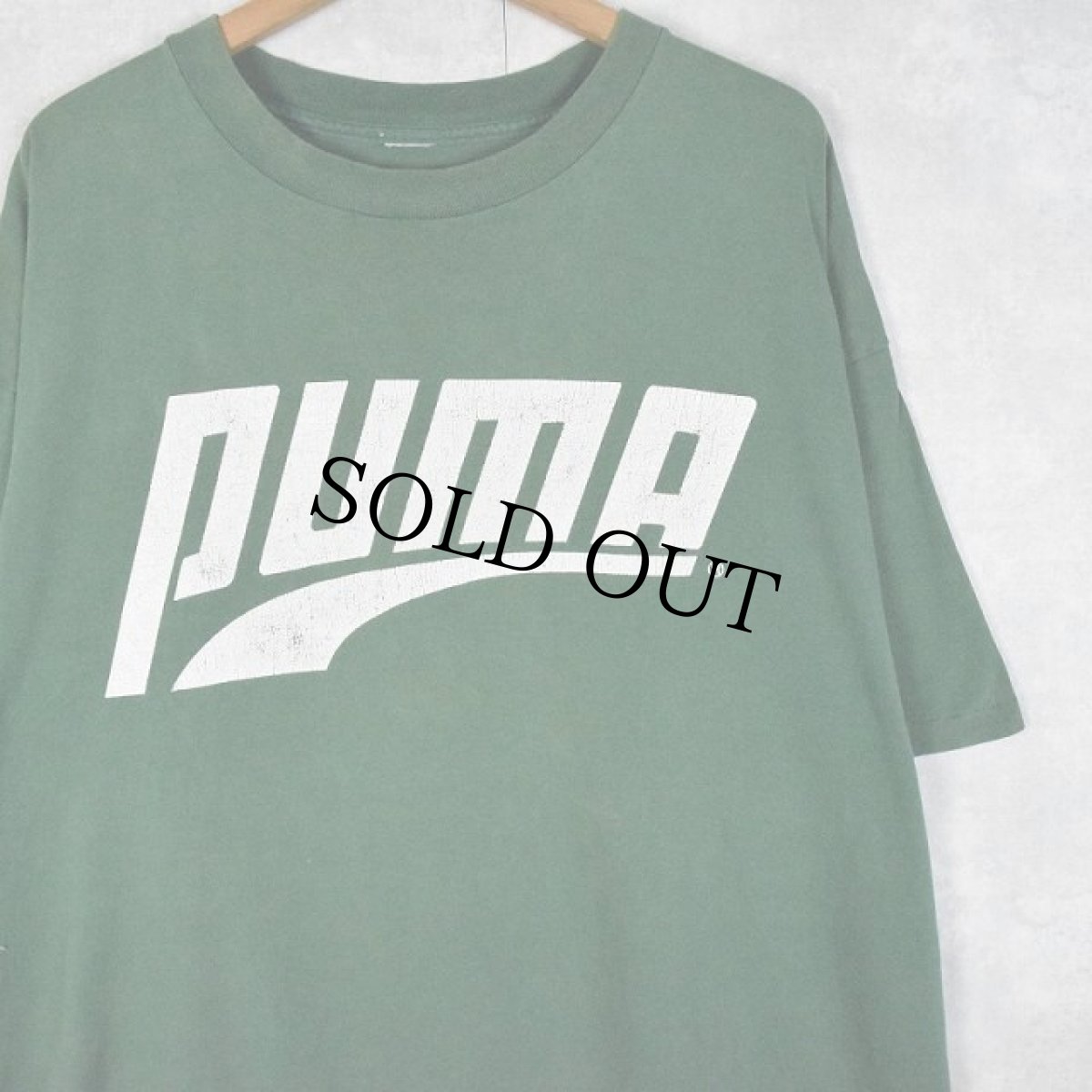 画像1: 90's PUMA ロゴプリントTシャツ (1)
