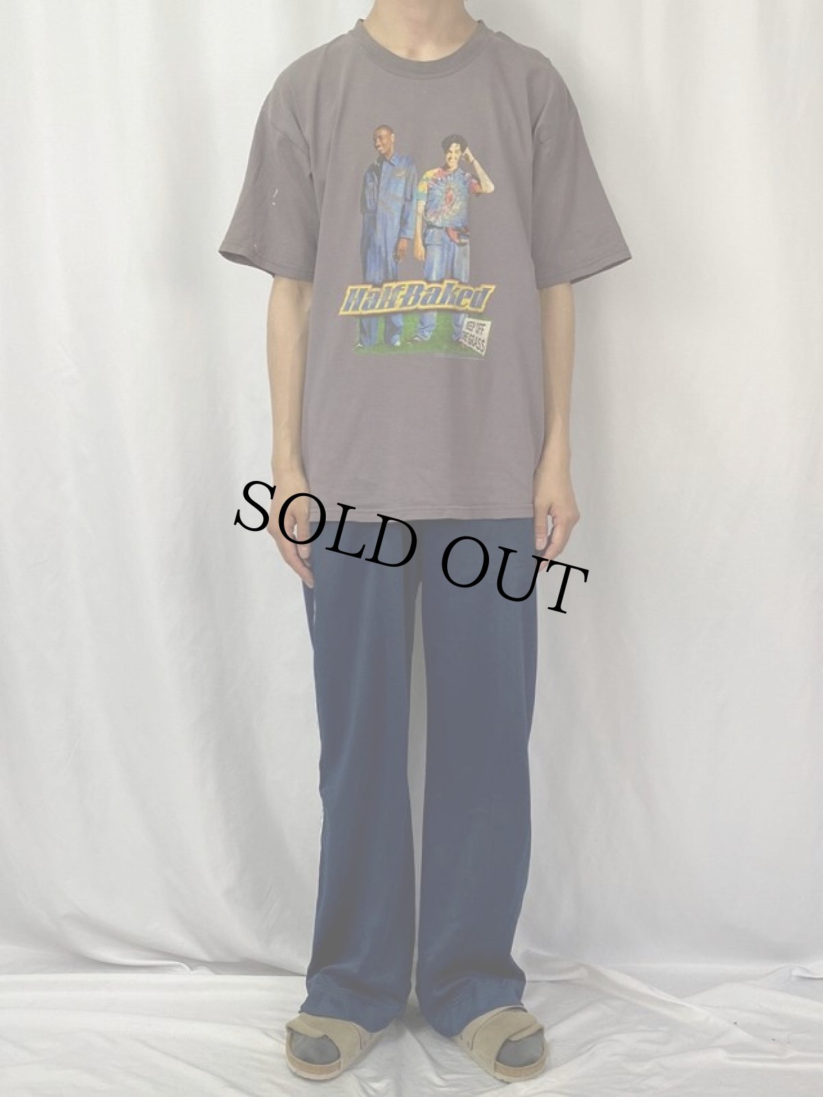 画像2: 90's Half Baked コメディ映画プリントTシャツ L (2)