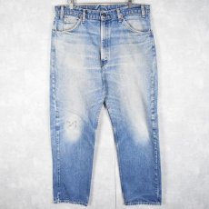 画像1: 90's Levi's 40505-0215 USA製 オレンジタブ デニムパンツ W35 (1)