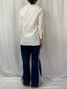 画像4: 【SALE】 Charvet FRANCE製 "スクエアカット×ブザム×ダブルカフス" ドレスシャツ SIZE39 (4)