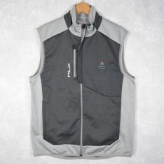 画像1: RLX Ralph Lauren "Southern Company" 企業ロゴ刺繍ベスト M (1)