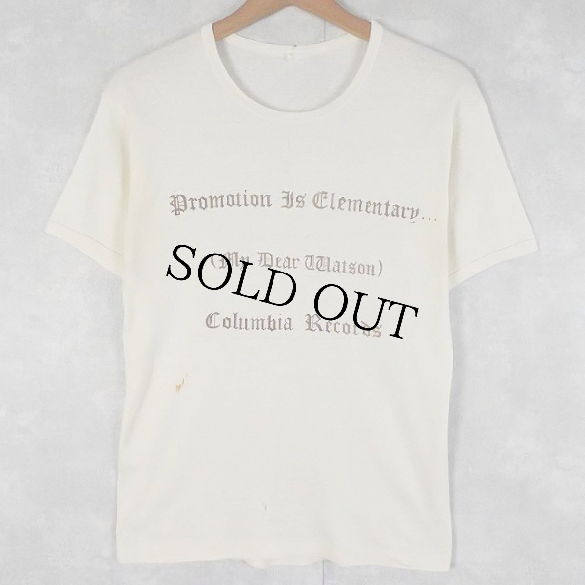 画像2: 1977 Columbia Records "Rromotion Us Elementary..." プリントTシャツ (2)