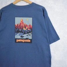 画像1: Patagonia USA製 "Beneficial T's" バックプリントTシャツ L (1)