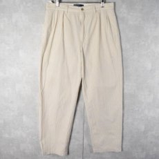 画像1: POLO Ralph Lauren "ANDREW PANT" ストライプ柄 シアサッカースラックス W34 (1)