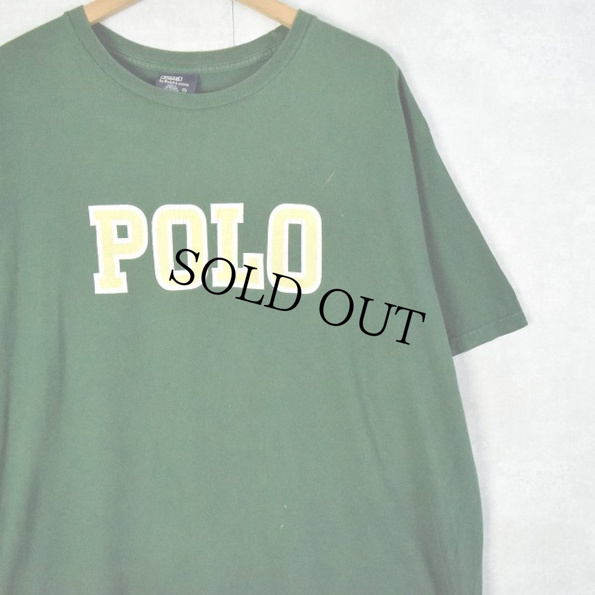 画像1: POLO Ralph Lauren ロゴプリントTシャツ XL (1)