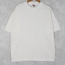 画像1: 90's PowerPro by ONEITA 無地Tシャツ WHITE XL (1)