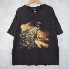 画像1: 90's KORN "FOLLOW the LEADER" メタルバンドTシャツ BLACK XL (1)