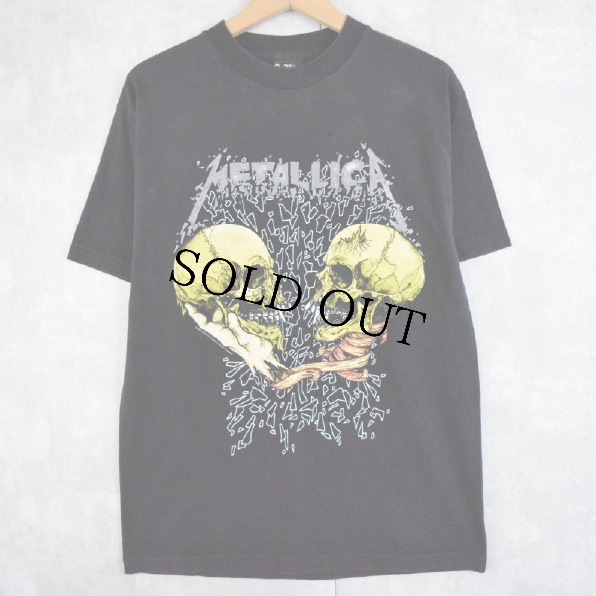 画像1: 90's METALLICA PUSHEAD "Sad but True"  ヘヴィメタルバンドTシャツ BLACK M (1)