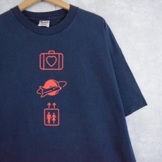 画像1: 2000's U2 USA製 "ELEVATION TOUR" ロックバンド ツアーTシャツ NAVY XL (1)