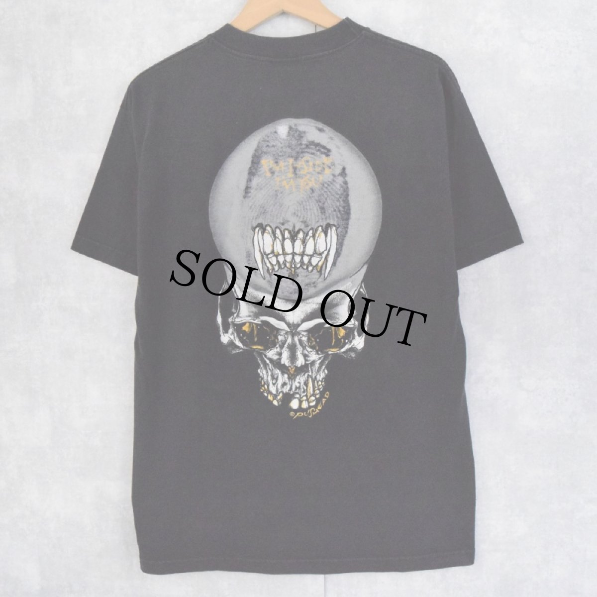 画像2: 90's METALLICA PUSHEAD "Sad but True"  ヘヴィメタルバンドTシャツ BLACK M (2)