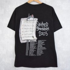 画像2: 2000's METALLICA  "Summer Sanitarium Tour" ヘヴィメタルバンドツアーTシャツ BLACK L (2)