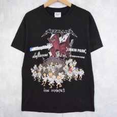画像1: 2000's METALLICA  "Summer Sanitarium Tour" ヘヴィメタルバンドツアーTシャツ BLACK L (1)