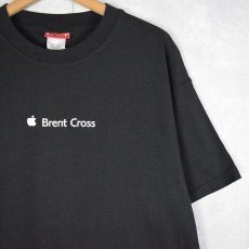 画像1: Apple "Brent Cross" ロゴプリントTシャツ XL (1)