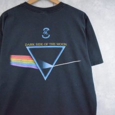 画像2: 2000's PINK FLOYD "DARK SIDE OF THE MOON" ロックバンドTシャツ NAVY L (2)