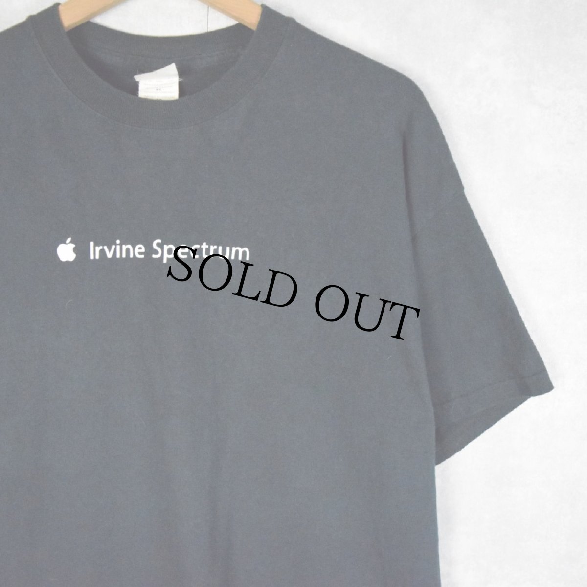 画像1: Apple "Irvine Spectrum" ロゴプリントTシャツ XL (1)