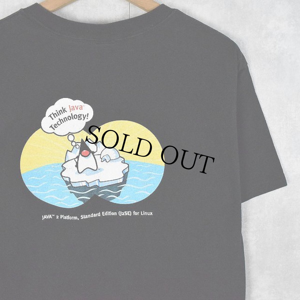 画像2: 90〜2000's Sun microsystems コンピュータ企業 プリントTシャツ L (2)