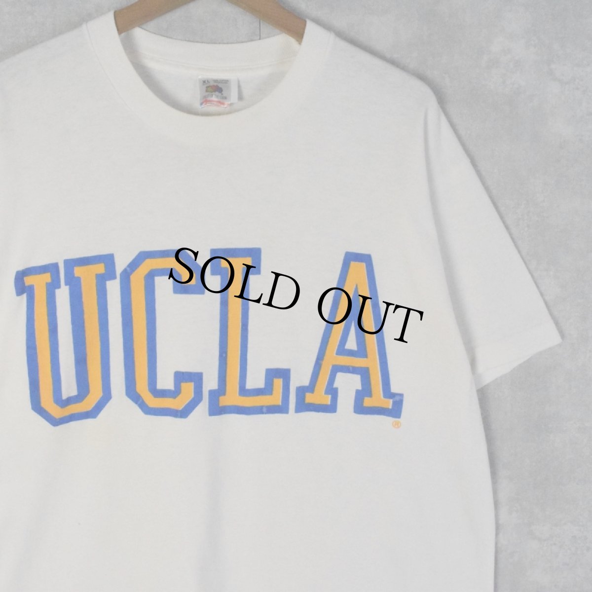 画像1: 90's USA製 UCLA カレッジプリントTシャツ XL (1)