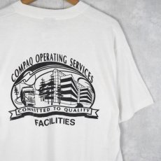 画像1: 90's COMPAQ USA製 IT企業プリントTシャツ XL (1)