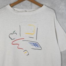 画像1: 〜90's Apple "Macintosh" ピカソデザイン プリントTシャツ (1)