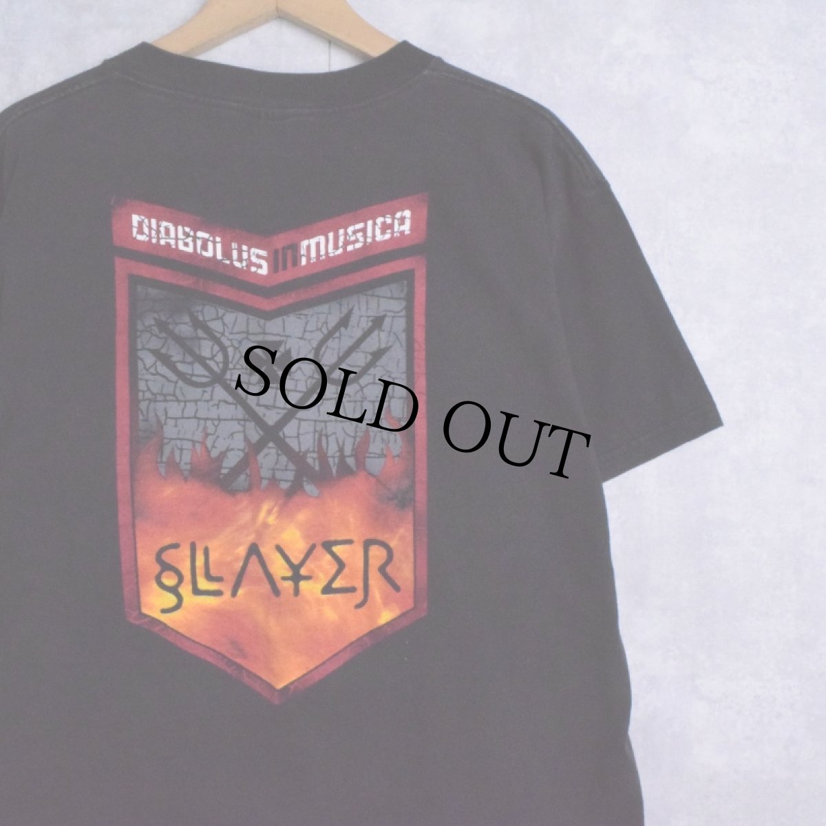 画像2: 90's SLAYER "Diabolus in Musica" スラッシュメタルバンド アルバムTシャツ BLACK L (2)
