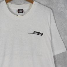 画像2: 【SALE】 90's COMPAQ USA製 IT企業プリントTシャツ XL (2)