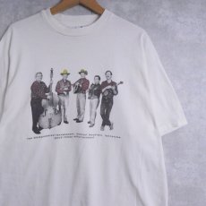 画像1: 90's Mac Wiseman Osborne Brothers USA製 ブルーグラスミュージックグループ プリントTシャツ XL (1)