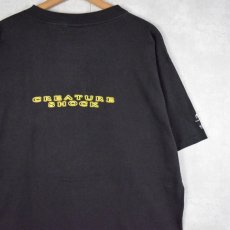 画像2: 90's USA製 "CREATURE SHOCK" シューティングゲームプリントTシャツ BLACK XL (2)