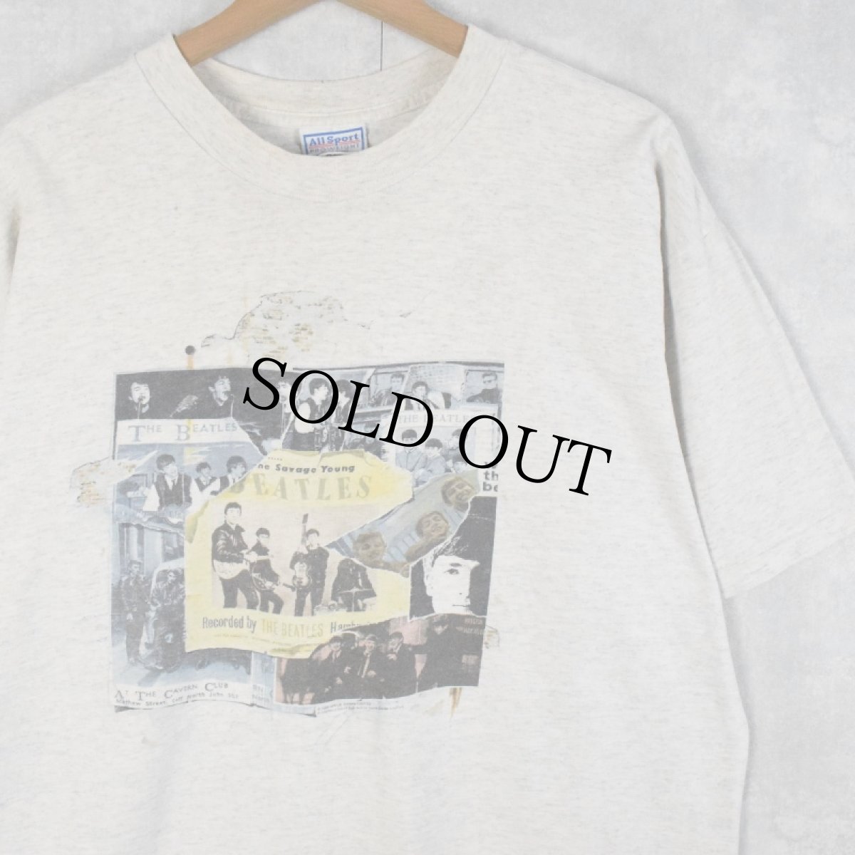 画像1: 90's THE BEATLES USA製 "ANTHOLOGY 1" ロックバンドTシャツ XL (1)