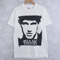 画像1: 90's Chris Isaak USA製 "SILVERTONE" サイン入り シンガーソングライターTシャツ M (1)