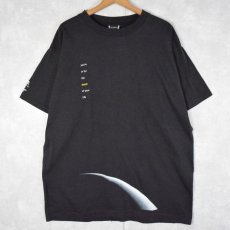 画像1: 90's USA製 "CREATURE SHOCK" シューティングゲームプリントTシャツ BLACK XL (1)