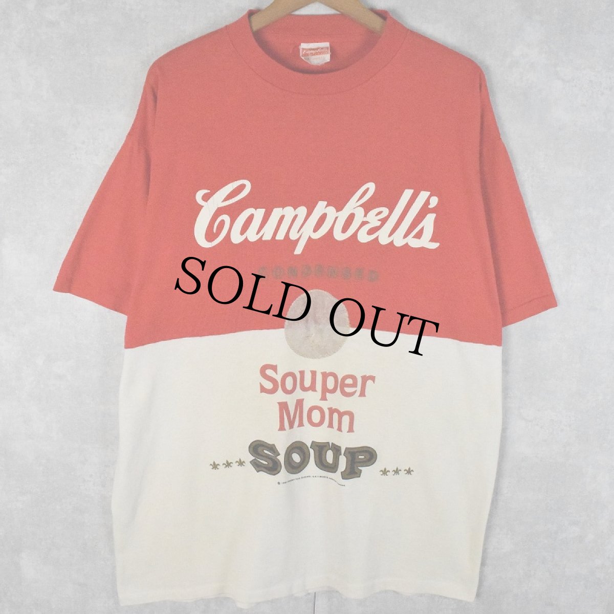 画像1: 80's Campbell's Soup "Souper Mom" プリントTシャツ (1)