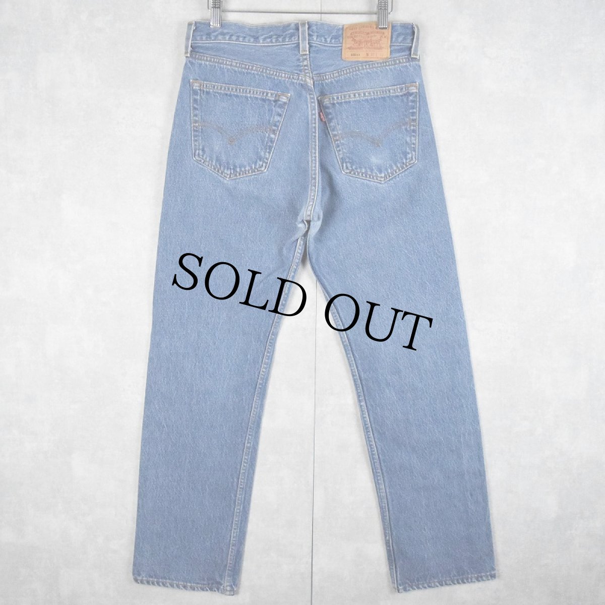 画像2: 90's〜 Levi's 501 USA製 デニムパンツ W30 (2)