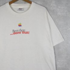 画像1: 90's Apple "Macintosh" レインボーロゴプリントTシャツ XL (1)