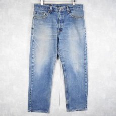 画像1: 90's Levi's 505 "REGULAR FIT" USA製 デニムパンツ W35 (1)