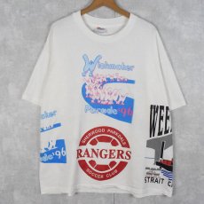 画像1: 90's USA製 試し刷り ロゴプリントTシャツ XL (1)