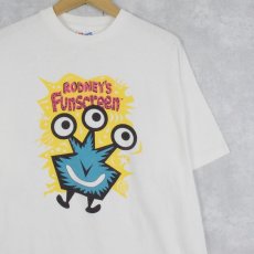 画像1: 90's ACTIVISION USA製 ゲームソフトウェア企業プリントTシャツ L (1)