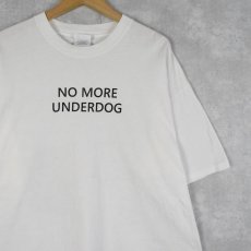 画像2: 2000's Microsoft SQL Server "NO MORE UNDERDOG" 犬プリント コンピューター企業Tシャツ XL (2)