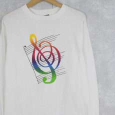画像1: 【SALE】 90's Apple USA製 "Apple IIGs COLLEGE" プリントロンT M (1)